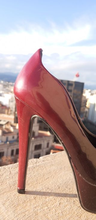 Stiletto degradado