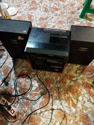 Equipo de música vintage