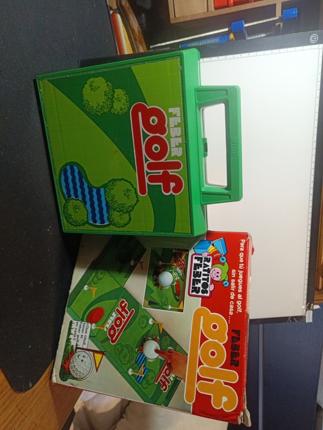 Juego antiguo de golf marca feber