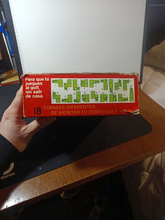 Juego antiguo de golf marca feber