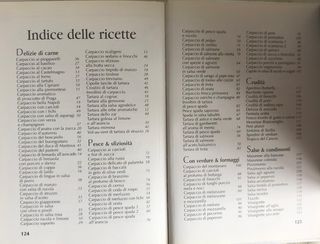Libro di cucina Carpacci, tartare & crudità