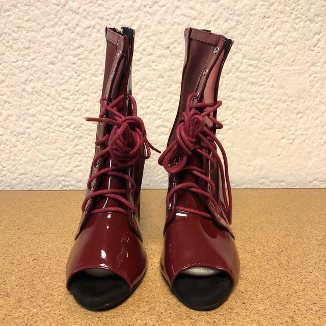 Botas purpura 36/8.5cm