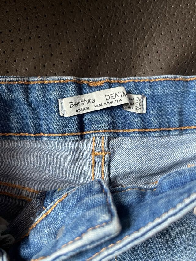 Pantalon short vaquero