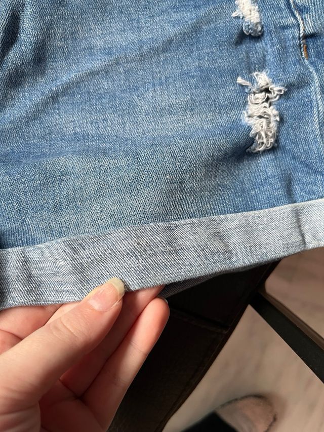 Pantalon short vaquero