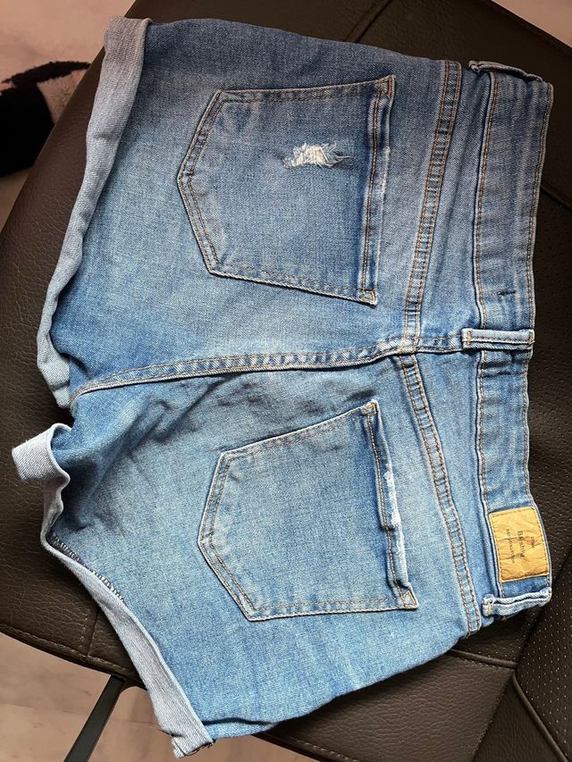 Pantalon short vaquero