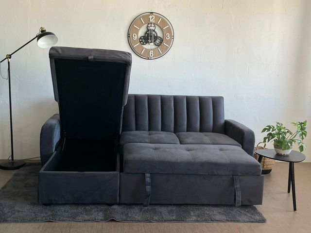 ULTIMOOO! Sofa cama chaiselongue reversible