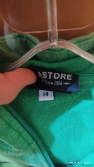 Sudadera Verde Astore