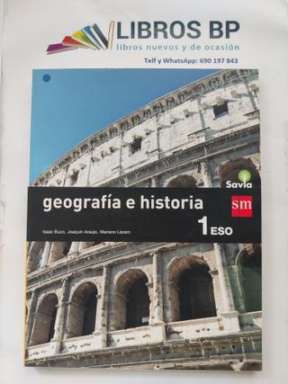 Geografía e historia. 1 ESO. Savia
