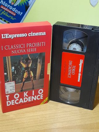 VIDEOCASSETTA VHS FILM EROTICO TOKIO DECADENCE
