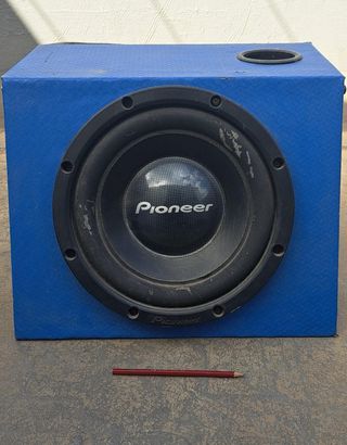 Subwoofer Pioneer y etapa JBL