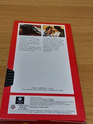 VIDEOCASSETTA VHS FILM EROTICO SCANDALOSA GILDA