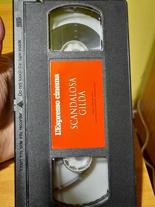 VIDEOCASSETTA VHS FILM EROTICO SCANDALOSA GILDA