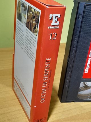 VIDEOCASSETTA VHS FILM EROTICO OCCHI DI SERPENTE