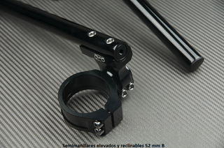 Semimanillares elevados y reclinables 52 mm B