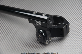 Semimanillares elevados y reclinables 52 mm B