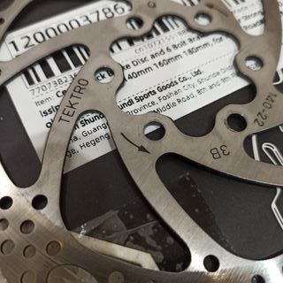 Disco de freno Tektro 140 mm para mtb, bmx, scoote
