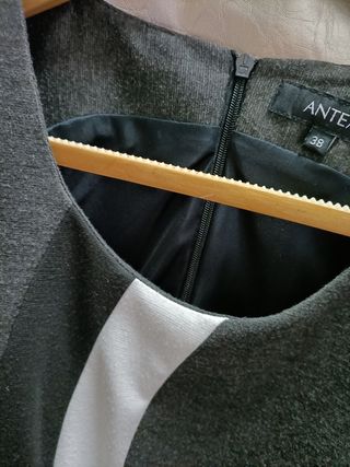 Vestido gordito entallado