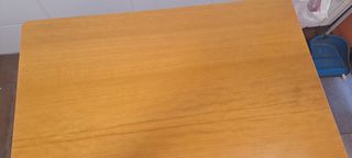 mesa cocina madera haya+ cuatro sillas