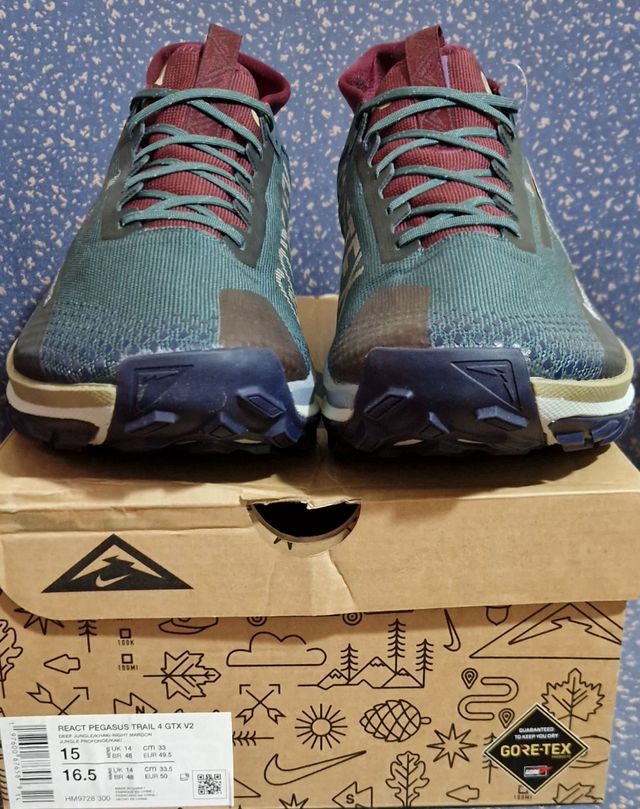 Zapatillas Nike React Pegasus Trail 4 Gore-Tex V2.