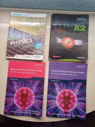 Libros de física para AS y A2 en inglés