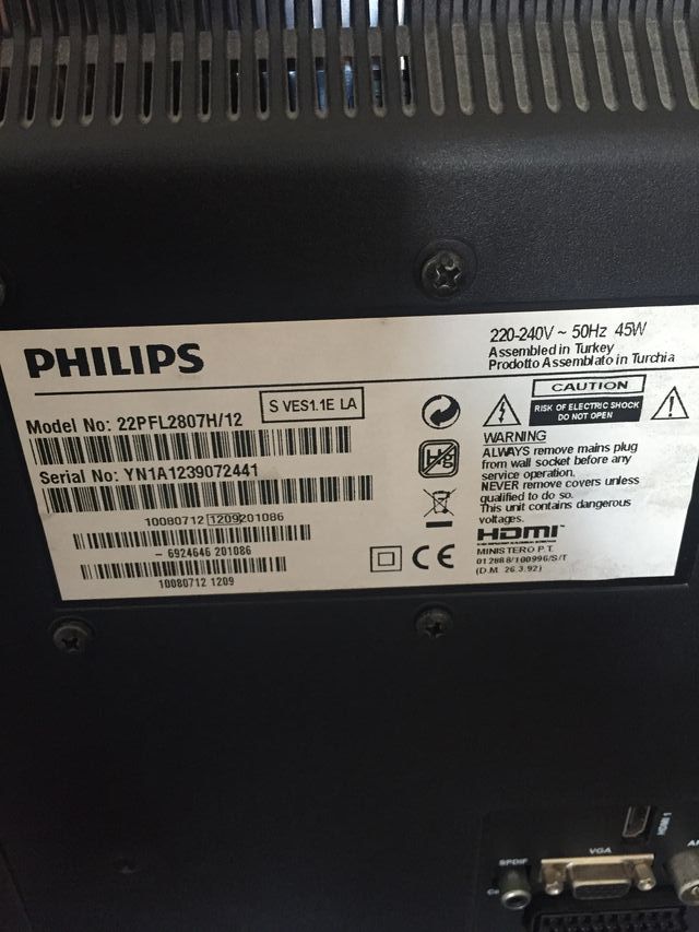 Televisor Philips 2800 series 32PFL2807H/12