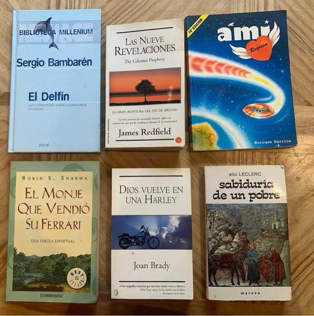 Lote de libros New Age