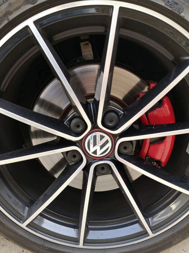 Frenada delantera golf vii gti