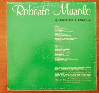 vinile 33 giri Roberto Murolo 'A Casciaforte 'E Na