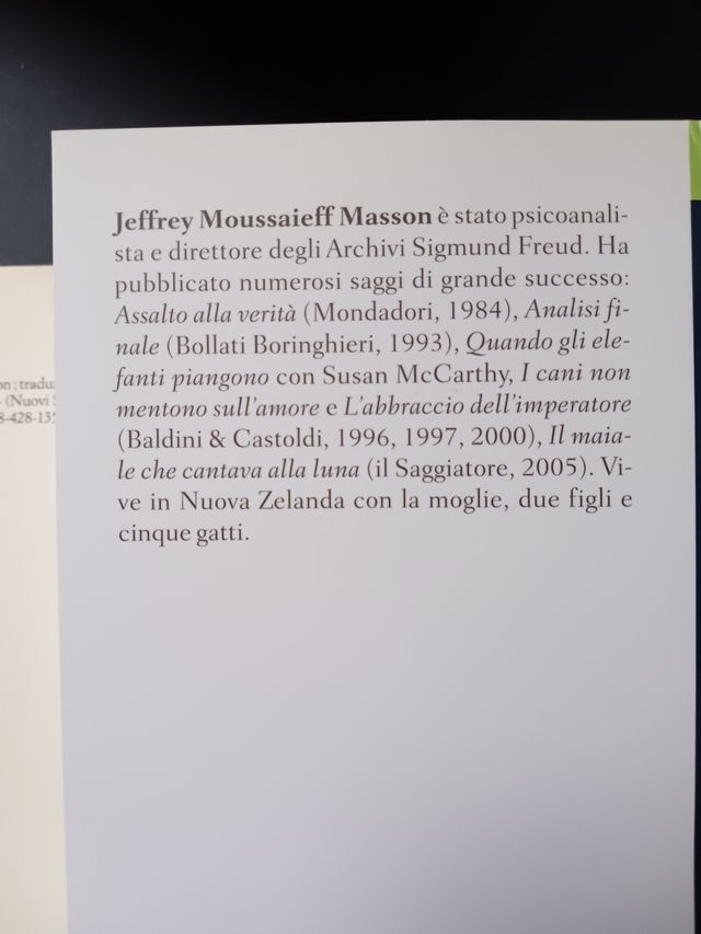 La vita emotiva dei gatti