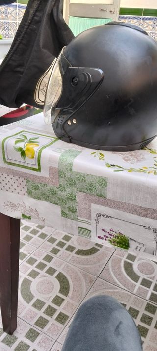 Casco de moto 