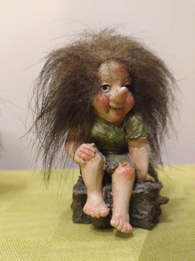 Due trolls norvegesi Vintage
