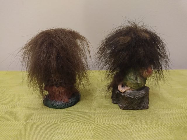 Due trolls norvegesi Vintage
