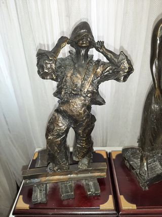 Años 80. 2 Figuras decorativas DIDAC