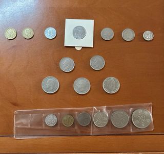 Lote monedas Rey Juan Carlos España