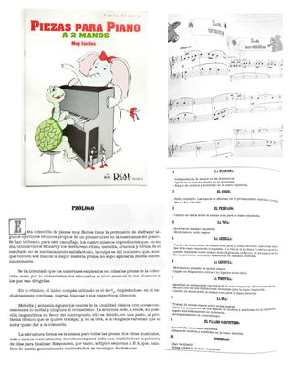 PIANO - Grado ELEMENTAL - Autores Españoles