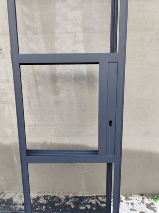 Mampara de hierro, divisoria cocina, etc