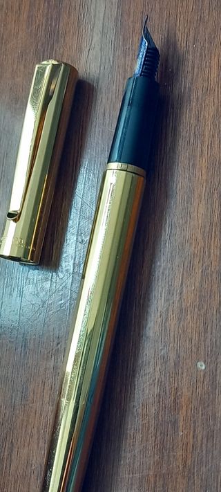 Penna stilografica oro Waterman