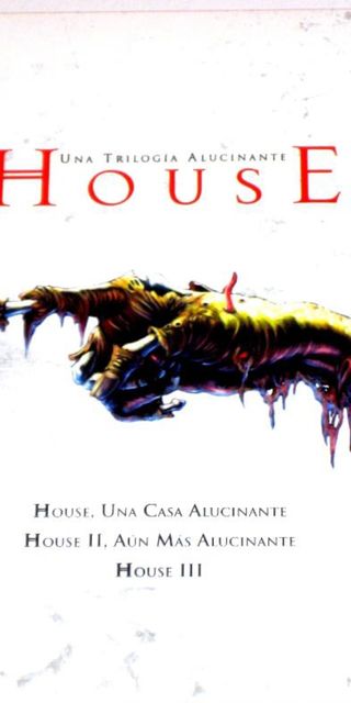 HOUSE. Una Trilogía Alucinante. Terror Dvd