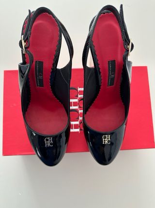 Sandalias cuña Carolina Herrera