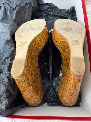 Sandalias cuña Carolina Herrera