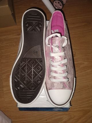 Zapatillas mujer tipo converse 