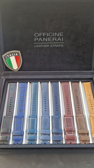 cinturino strap orologio Officine Panerai in pelle