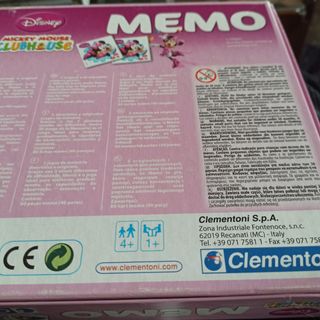Memo giochi Clementoni