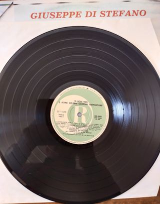 vinile 33 giri Giuseppe Di Stefano o sole mio e al