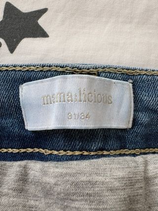 Pantalon vaquero premama azul