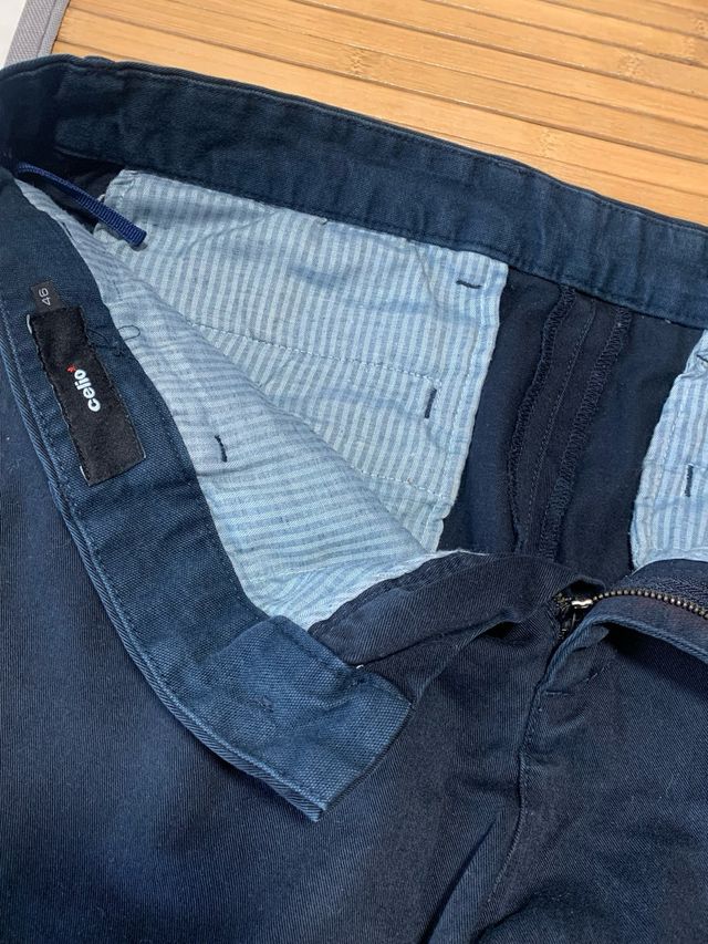 Chinos azul marino