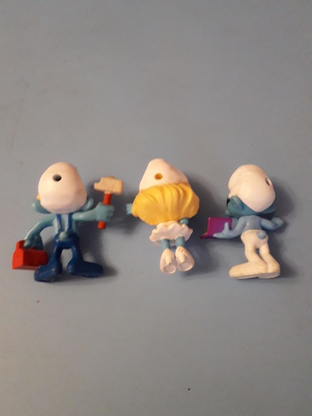 3 pitufos Mcdonald's 2013