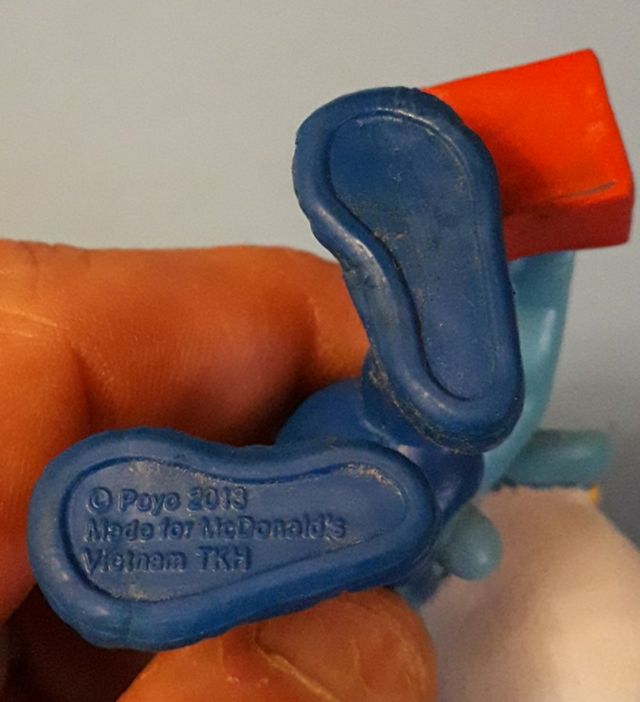 3 pitufos Mcdonald's 2013