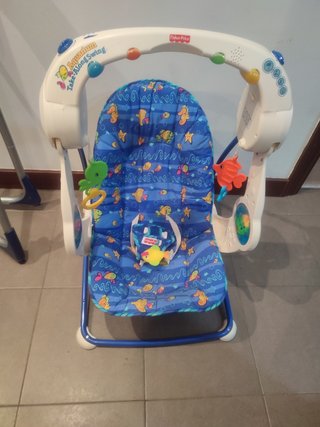 Hamaca columpio aquarium Fisher price