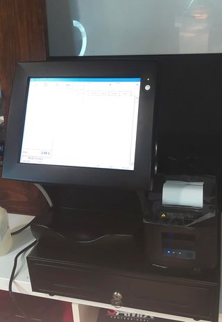 TPV TACTIL REGISTRADORA IMPRESORA CAJON PROGRAMA